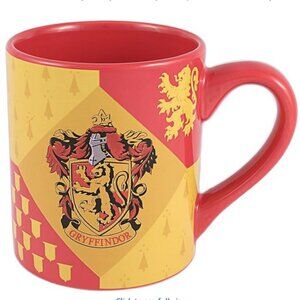 Harry Potter Gryffindor House Crest Ceramic Mug, 14 Ounces